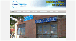 Desktop Screenshot of neodermacentromedico.org